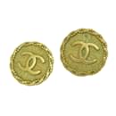 Chanel Cocomark Clip Earrings