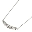 Tiffany East West Diamond Necklace in Platinum - Tiffany & Co