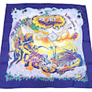 Hermes Silk Scarf Carre 90 - The Alfee Aube Libre Comme L'Ange - Hermès