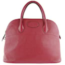 Hermes Bolide 35 Togo Red Handbag - Hermès