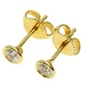 Orecchini a bottone in diamante in oro giallo 18K Tiffany & Co.