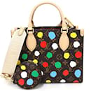 Bolso Louis Vuitton LV×YK On the Go PM Monogram Dot Yayoi Kusama