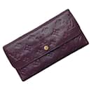 Louis Vuitton Monogram Empreinte Tri-Fold Long Wallet