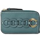 Chloé DARRYL Coin Purse in Steel Blue