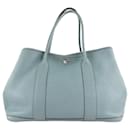 Bolso tote Hermes Garden Party PM Negonda Azul - Hermès