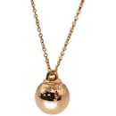 Tiffany Hardware Ball 12mm Rose Gold Necklace - Tiffany & Co