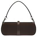 Hermes Rugby Toile Officier Brown Shoulder Bag - Hermès