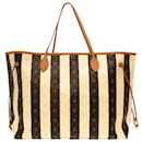 Neverfull XL Tote Bag Monogram Rayures von Louis Vuitton