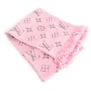 Louis Vuitton Pink Wool/Silk Shawl