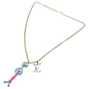 Pendentif Louis Vuitton MP2928 Collier Métal Animaux LV