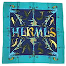 Écharpe Hermes Carre 90 - Alphabet Animal - Hermès