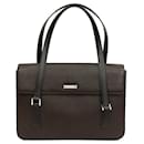 Burberry Brown Leather Shoulder Bag