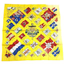 Hermes Carre 90 Scarf in Yellow - Hermès