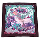 Hermes Purple Silk Scarf - Hermès