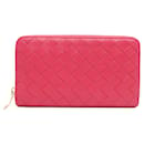 Bottega Veneta Intrecciato Women's Leather Long Wallet