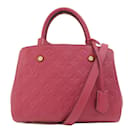 Louis Vuitton Montaigne BB Rose Handbag