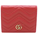 Portefeuille bifold pour femmes Gucci GG Marmont