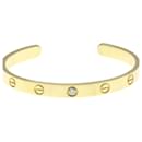 Cartier Love Breath 1P Diamond Open Bangle