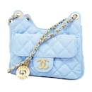 Chanel Matelasse Light Blue Shoulder Bag