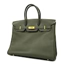 Hermes Birkin 35 Handbag in Green Togo Leather - Hermès