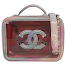 Bolsa de Ombro Chanel CC Filigree Vanity com Corrente