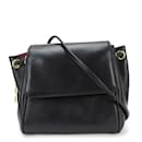 Christian Dior Black Leather Shoulder Bag