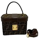 Fendi Zucca Pattern Vanity Bag