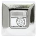 Anel de ouro branco Chopard Happy Diamond Square 82/2938-20