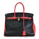 Bolso Hermes Birkin 35 en Taurillon Clemence negro - Hermès