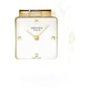 HERMES Medor Gold Plated Leather Quartz Ladies Watch - Hermès