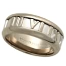 Tiffany & Co. Atlas Band Ring in White Gold