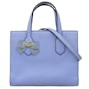 Gucci Blue Bow Handbag and Shoulder Bag