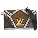 Bolso de hombro Louis Vuitton Monogram Portefeuille Twist Chain