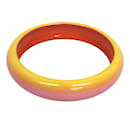 Hermes Lacquer Wood Bangle Bracelet - Hermès