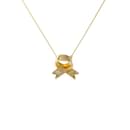 Collana in oro giallo K18YG con motivo a nastro Tiffany - Tiffany & Co