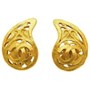 Chanel 95A Coco Earrings in Gold