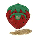 Gucci Strawberry-Shaped Pochette Shoulder Bag