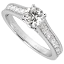 Cartier 1895 Solitaire Ring Half Eternity Diamond