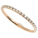 Tiffany & Co. K18PG Pink Gold Metro Full Circle Diamond Ring