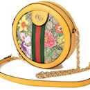 Bolsa de Ombro Gucci Flora Chain