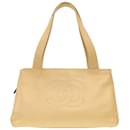 Chanel Caviar Skin Beige Tote Bag