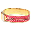 Bracelet charm en monogramme rose Louis Vuitton