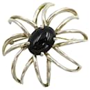 Tiffany Fireworks Silver 925 Onyx Brooch - Tiffany & Co