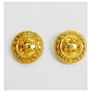 Pendientes earcuff de oro vintage Chanel