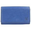 Louis Vuitton Epi Coin Purse in Blue