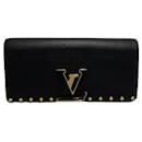 Louis Vuitton Capucines Leather Long Wallet