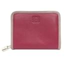 Porte-monnaie Loewe Amazona en rose pâle