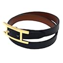 Hermes HERMES Leather Bracelet Behapi Double Tour T2 - Hermès