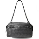 Bottega Veneta Intrecciato Embossed Leather Shoulder Bag