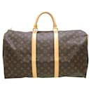 Sac à main Keepall 50 Monogram Louis Vuitton